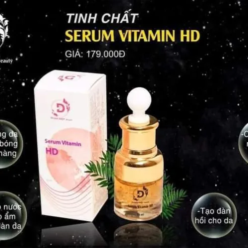 Serum Vitamin HD Phạm Điệp Beauty 15ml cấp ẩm, làm sáng da