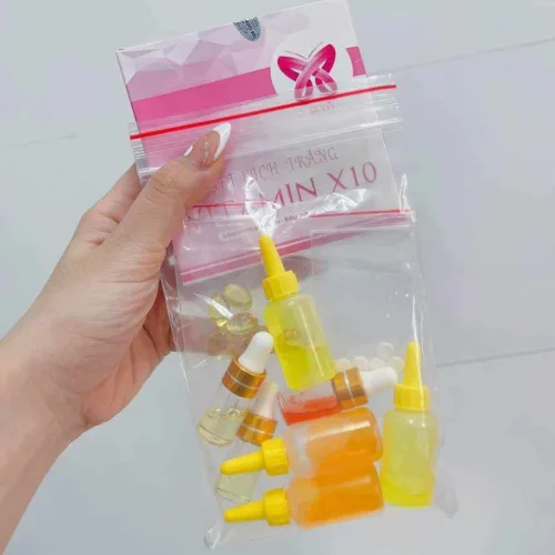 Bộ kích trắng da Myo Vitamin x10 gồm 17 sản phẩm