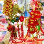 Bộ 10 Dây Liễn Treo Cây, Trang Trí Nhà Dịp Tết