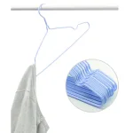 Bộ 20 Móc Quần Áo Người Lớn Kích Thước 20x39cm Xanh/Hồng