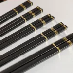 Bộ 10 đôi đũa 3 sọc chống trơn trượt dài 24cm