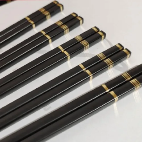 Bộ 10 đôi đũa 3 sọc chống trơn trượt dài 24cm