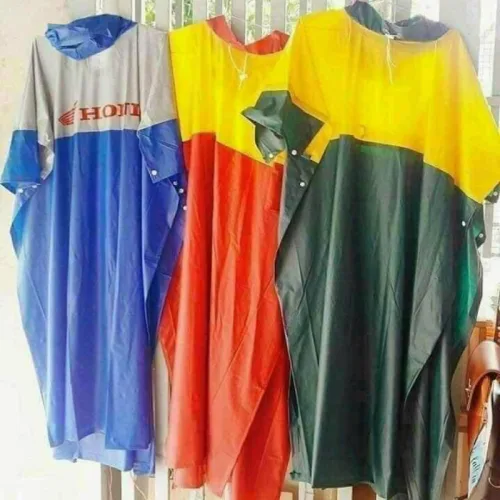 Áo mưa cánh dơi Honda polyester chống thấm nước, 2 chiếc