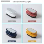Bộ 2 bàn chải nhựa chà đồ, chà sàn có tay cầm 12 cm