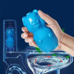 Nguồn hàng sỉ set 2 Lọ Heo Thả Bồn Cầu Diệt Khuẩn Siêu Sạch Tiết Kiệm 10x5.5cm