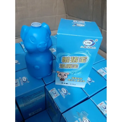 Nguồn hàng sỉ set 2 Lọ Heo Thả Bồn Cầu Diệt Khuẩn Siêu Sạch Tiết Kiệm 10x5.5cm