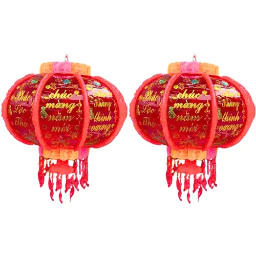 Set 2 Lồng Đèn Điện Phản Quang 3d Con Cá Trang Trí Tết 50cm – một lựa chọn đáng tham khảo trong lồng đèn tết