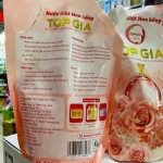 Nước giặt TOPGIA hương Hoa Hồng, 2 túi 2000ml (tổng 4000ml)