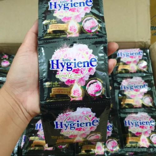 Nước Xả Vải Hygiene Thái Lan Hương Nước Hoa, 24 Gói 20ml