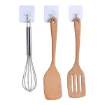 Bộ 3 Móc Dán Tường Chịu Lực Kích Thước 5.5 x 5.5 cm