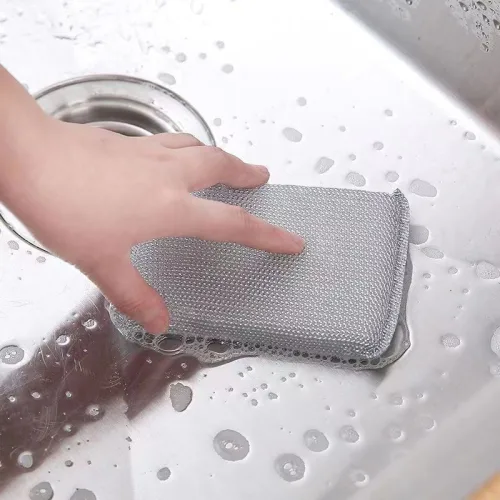 Nguồn hàng sỉ set 4 Miếng Rửa Bát Cọ Xoong Nồi Bọt Biển