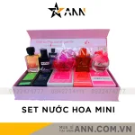 Bộ 5 chai nước hoa mini Charme, mỗi chai 10ml