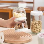 Bộ 5 lọ thủy tinh đựng đồ khô, dung tích 450, 900 và 1400 ml