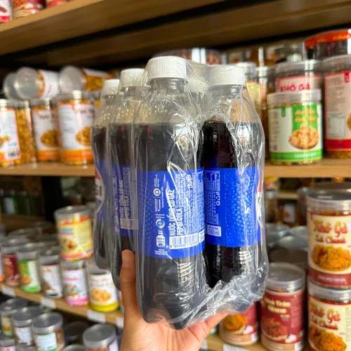 Shop sỉ set 6 Chai Nước Ngọt Pepsi (390ml/Chai)