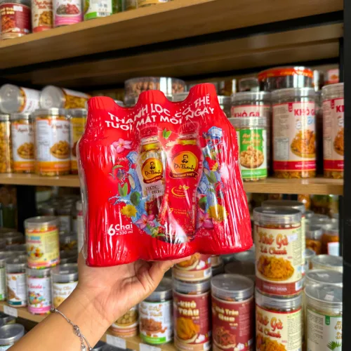 Nguồn hàng sỉ set 6 Chai Nước Trà Thanh Nhiệt Dr.Thanh Dạng Chai -  Trà Dr Thanh (330ml/Chai)