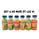 Shop sỉ set 6 Hũ Muối Lục Vị - Hủ Muối Thơm Ngon Hũ/100g