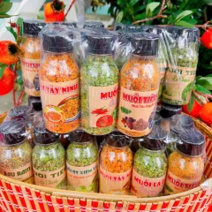 Shop sỉ set 6 Hũ Muối Lục Vị - Hủ Muối Thơm Ngon Hũ/100g