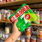 Lốc 6 lon nước ngọt 7Up, 320 ml mỗi lon