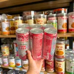Nước tăng lực Bidrico vị dâu – bộ 6 lon, mỗi lon 325ml