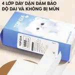 Nguồn hàng sỉ set 6 Túi Khăn Giấy Rút Treo Tường Màu Xanh Có 4 Lớp Top Gia