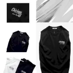 Chỗ sỉ set Bộ Nam Áo Ba Lỗ Phối Quần Short Thun In Logo Chữ Chicago
