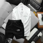 Shop sỉ set Bộ Nam Áo Thun 3 Lỗ In Chữ Margarita Cocktail Club + Quần Short Thun Chicago Cao Cấp