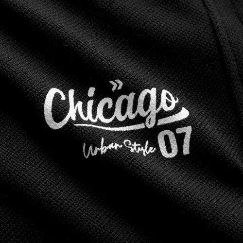 Chỗ sỉ set Bộ Nam Áo Thun Ba Lỗ & Quần Short Chicago In Chữ Phong Cách Trẻ Trung Năng Động Big Size