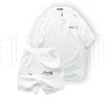 Chỗ sỉ set Bộ Nam Áo Thun Cổ Tròn Oversize In Chữ CLEGENDK Quần Short Thun