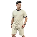 SBN140 Set Bộ Nam Áo Thun Cổ Tròn, Quần Short Thun Big Size