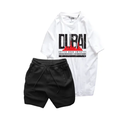 Bộ đồ nam cao cấp gồm áo thun cổ tròn các mẫu và quần short thun