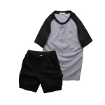 Bộ đồ nam cao cấp gồm áo thun cổ tròn các mẫu và quần short thun