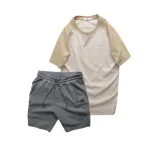 Bộ đồ nam cao cấp gồm áo thun cổ tròn các mẫu và quần short thun