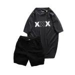 Bộ đồ nam cao cấp gồm áo thun cổ tròn các mẫu và quần short thun