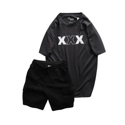 Bộ đồ nam cao cấp gồm áo thun cổ tròn các mẫu và quần short thun