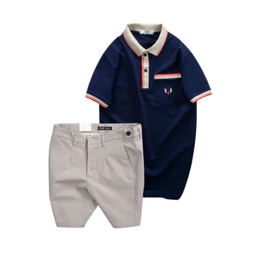 Chuyên sỉ set Bộ Nam - Áo Thun Nam Polo Cổ Bẻ Cá Sấu Poly Túi Nhỏ Thêu Logo Và Quần Short Kaki Co Giãn Phối Nút Cao Cấp (Có Size 36)