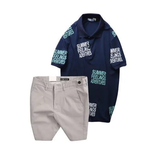 Shop sỉ set Bộ Nam - Áo Thun Nam Polo Cổ Bẻ In Chữ Summer Bền Đẹp Và Quần Short Kaki Co Giãn Phối Nút Cao Cấp (Có Size 36)
