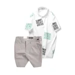 Shop sỉ set Bộ Nam - Áo Thun Nam Polo Cổ Bẻ In Chữ Summer Bền Đẹp Và Quần Short Kaki Co Giãn Phối Nút Cao Cấp (Có Size 36)