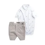 Nơi lấy sỉ set Bộ Nam - Áo Thun Nam Polo Cổ Bẻ In Họa Tiết Đơn Giản Thun Cá Sấu Poly Và Quần Short Kaki Co Giãn Phối Nút Cao Cấp (Có Size 36)