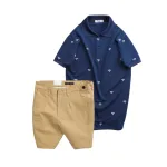 Nơi lấy sỉ set Bộ Nam - Áo Thun Nam Polo Cổ Bẻ In Họa Tiết Đơn Giản Thun Cá Sấu Poly Và Quần Short Kaki Co Giãn Phối Nút Cao Cấp (Có Size 36)