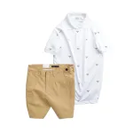 Nơi lấy sỉ set Bộ Nam - Áo Thun Nam Polo Cổ Bẻ In Họa Tiết Đơn Giản Thun Cá Sấu Poly Và Quần Short Kaki Co Giãn Phối Nút Cao Cấp (Có Size 36)