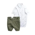 Nơi lấy sỉ set Bộ Nam - Áo Thun Nam Polo Cổ Bẻ In Họa Tiết Đơn Giản Thun Cá Sấu Poly Và Quần Short Kaki Co Giãn Phối Nút Cao Cấp (Có Size 36)