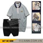 Nơi lấy sỉ set Bộ Nam - Áo Thun Nam Polo Cổ Bẻ Phối Tag Chữ Rears Và Quần Short Kaki Co Giãn Phối Nút Cao Cấp (Có Size 36)