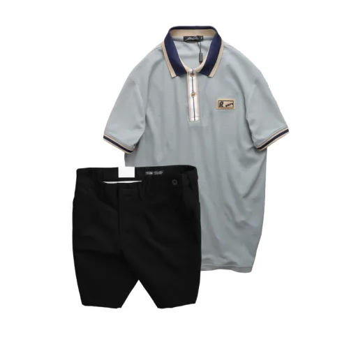 Nơi lấy sỉ set Bộ Nam - Áo Thun Nam Polo Cổ Bẻ Phối Tag Chữ Rears Và Quần Short Kaki Co Giãn Phối Nút Cao Cấp (Có Size 36)