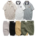 Nơi lấy sỉ set Bộ Nam - Áo Thun Nam Polo Cổ Bẻ Phối Tag Chữ Rears Và Quần Short Kaki Co Giãn Phối Nút Cao Cấp (Có Size 36)