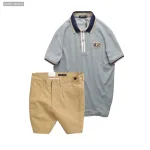 Nơi lấy sỉ set Bộ Nam - Áo Thun Nam Polo Cổ Bẻ Phối Tag Chữ Rears Và Quần Short Kaki Co Giãn Phối Nút Cao Cấp (Có Size 36)