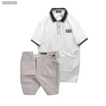 Nơi lấy sỉ set Bộ Nam - Áo Thun Nam Polo Cổ Bẻ Phối Tag Chữ Rears Và Quần Short Kaki Co Giãn Phối Nút Cao Cấp (Có Size 36)