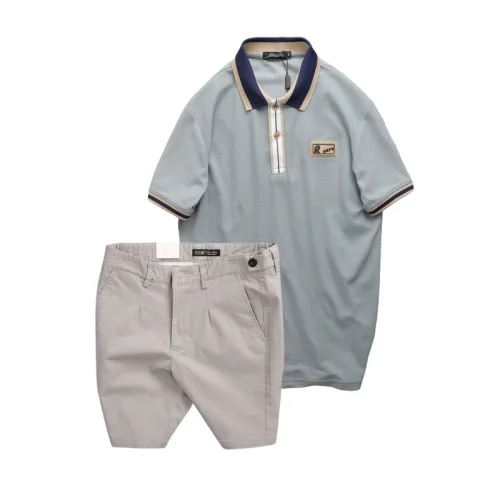 Nơi lấy sỉ set Bộ Nam - Áo Thun Nam Polo Cổ Bẻ Phối Tag Chữ Rears Và Quần Short Kaki Co Giãn Phối Nút Cao Cấp (Có Size 36)