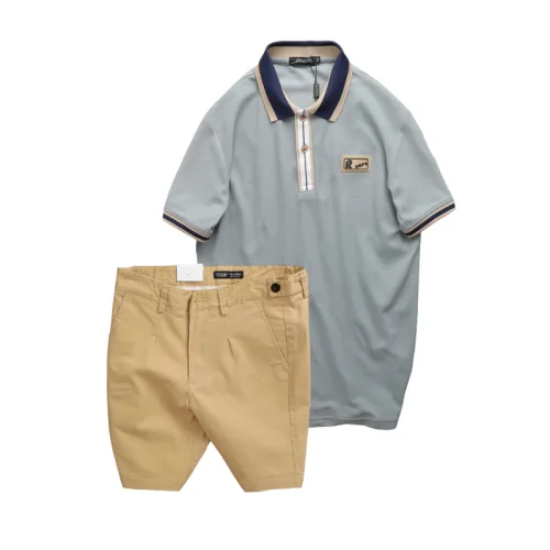 Nơi lấy sỉ set Bộ Nam - Áo Thun Nam Polo Cổ Bẻ Phối Tag Chữ Rears Và Quần Short Kaki Co Giãn Phối Nút Cao Cấp (Có Size 36)