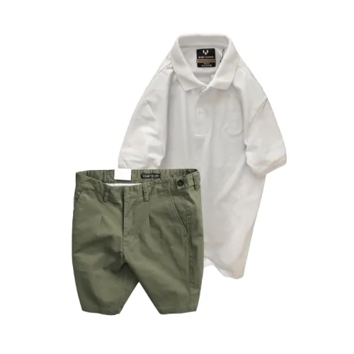 Nguồn hàng sỉ set Bộ Nam - Áo Thun Nam Polo Cổ Bẻ Thêu Chữ Trước Ngực Cao Cấp Và Quần Short Kaki Co Giãn Phối Nút Cao Cấp (Có Size 36)