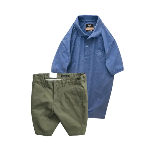 Nguồn hàng sỉ set Bộ Nam - Áo Thun Nam Polo Cổ Bẻ Thêu Chữ Trước Ngực Cao Cấp Và Quần Short Kaki Co Giãn Phối Nút Cao Cấp (Có Size 36)